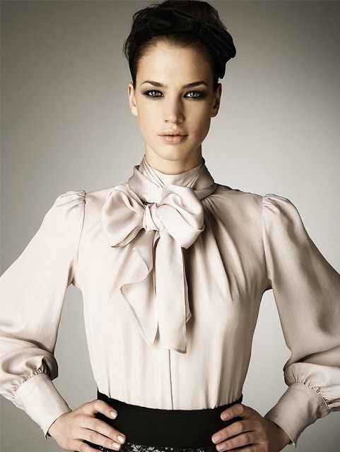 bow blouse | Women's Blouse ideas | Pinterest | Bow blouse, Blouse