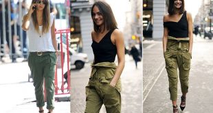 10 Amazing Ways to Wear Cargo Pants for Women - FMag.com