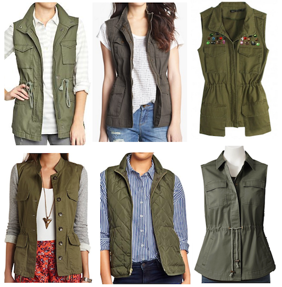 Cargo Vests: A Great Summer-Into-Fall Layering Piece - Putting Me