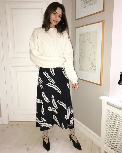 The 14 Best Maxi Skirt Outfits to Wear This Winter | Who What Wear