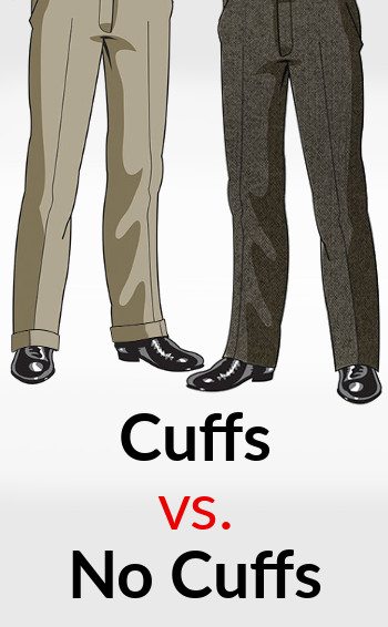 Cuffs or No Cuffs | How To Wear The Dress Pants