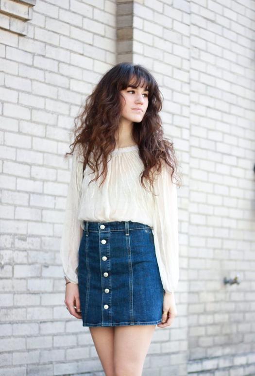 16 Fresh Ways To Wear A Denim Skirt | more.com