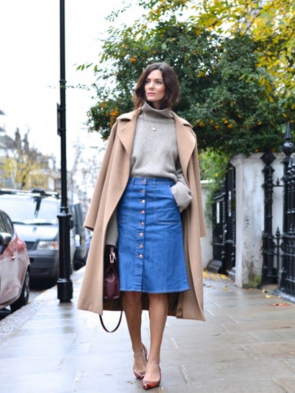 The Trend Taking Over the Fashion World: Button-Front Skirts