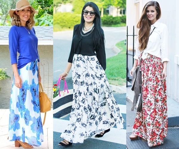 How to Wear and What to Wear with Long Skirts (Q&A) | Gorgeautiful.com