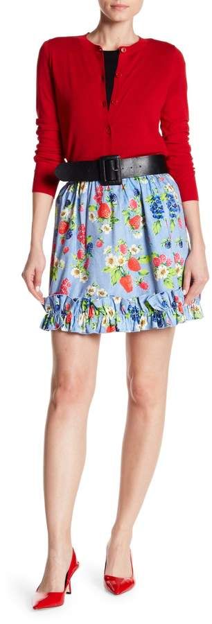 Ruffle Fruit Printed Skirt #Flap#buckle#crystal | Sweaters Outfits