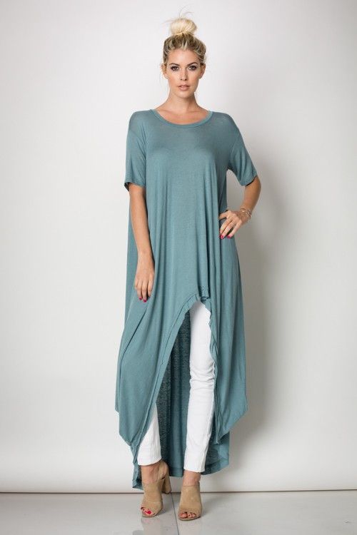 High low tunic(Tunic Top Stylists) | Style | Pinterest | Dresses