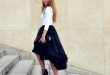 21 Excellent Outfits With High Low Skirts - Styleoholic