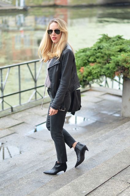 20 Awesome Outfits With Kitten Heel Boots - Styleoholic