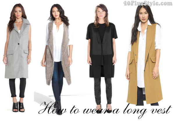 How to wear a long vest u2013 ideas, inspiration and buying guide