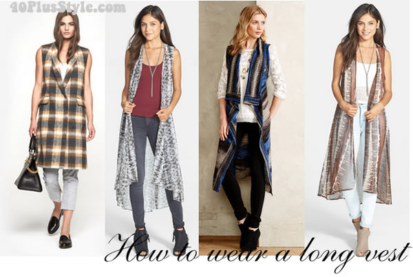 How to wear a long vest u2013 ideas, inspiration and buying guide