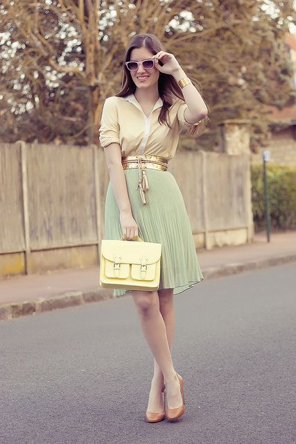 Pastels - fashion | Pinterest | Gold belts, Pastels and Fashion spring