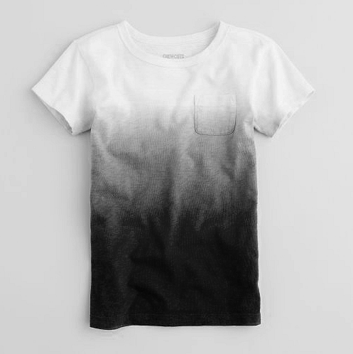 Graded Black~White T-Shirt. Essentially you could do this with any