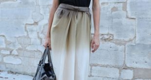 20 Outfits With Ombre Skirts To Repeat - Styleoholic