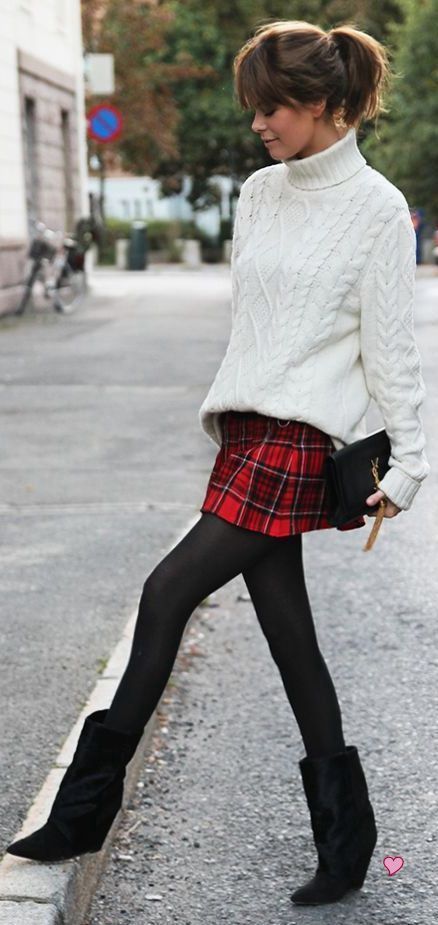 Style Inspiration: Red, Green & Festive | Style Inspiration | Plaid