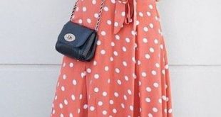 Polka Dot Maxi Dress Source | Imaginary Closet | Dresses, Fashion