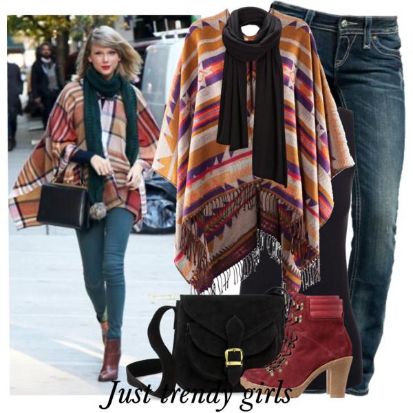 Ponchos For Trendy Chic Look u2013 Just Trendy Girls