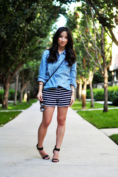 How to Style Striped Shorts | more.com