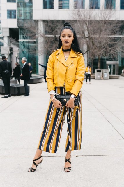 24 Sunny Outfits With Yellow Jackets - Styleoholic