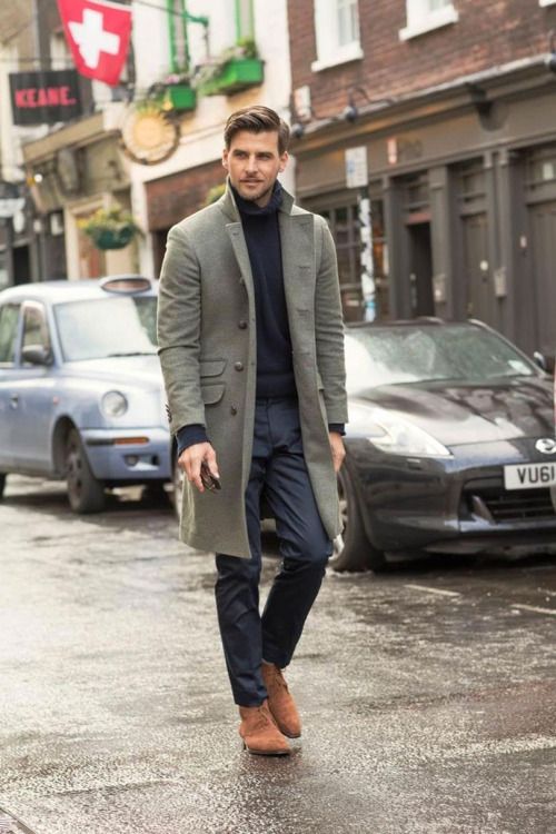 Overcoat Outfits For Men