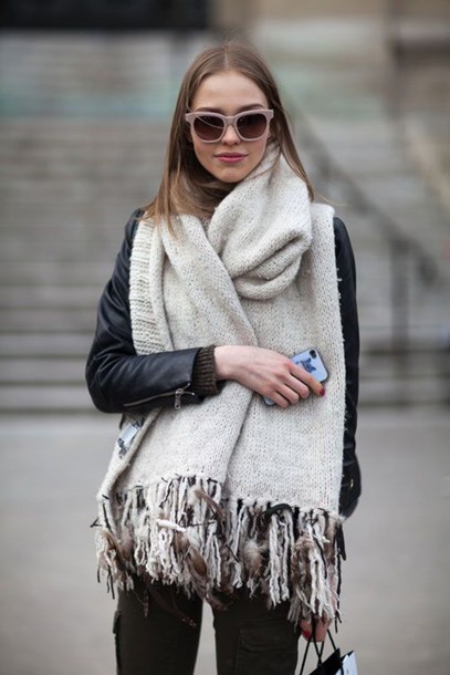 Oversized Scarves For Fall And Winter