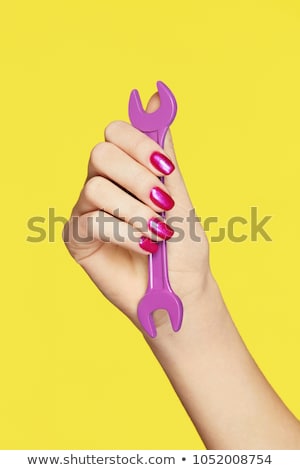 Fashion Nail Art Pink Nails On Stock Photo (Edit Now) 1052008754