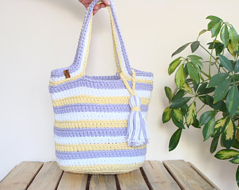 Crossbody clutch purse fringe purse crochet rope clutch bag | Etsy
