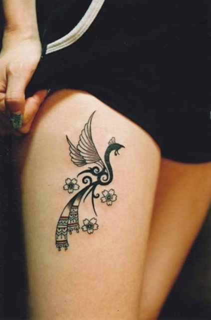 20 Stunning Peacock Tattoo Ideas For Ladies - Styleoholic