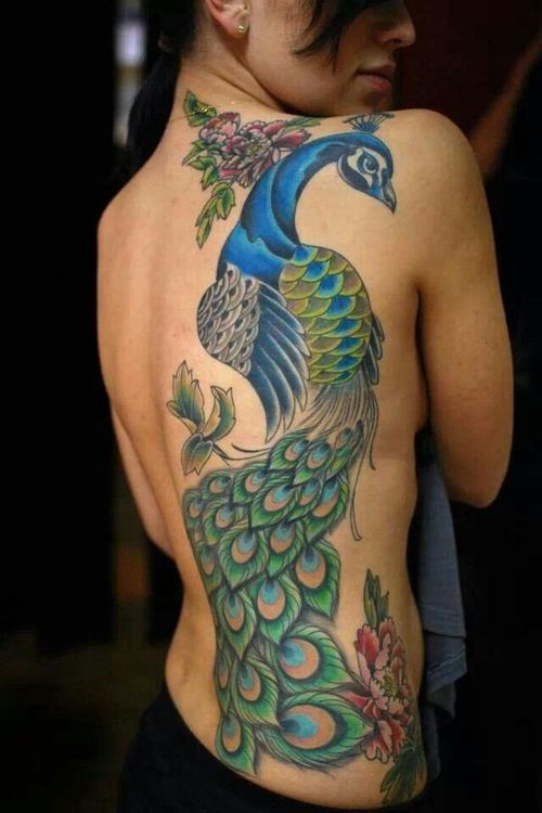 90 Peacock Tattoo Ideas - Peacock Feather Tattoos (2019) | Tattoos
