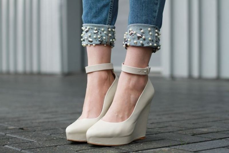 Picture Of the hottest fashion trend 10 pearl embellished denim