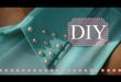 DIY Pearl Stud Collar | No Sew - YouTube