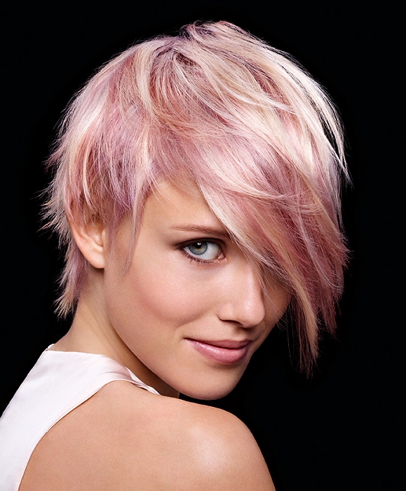 Short Pink Hairstyle Ideas - Hair World Magazine