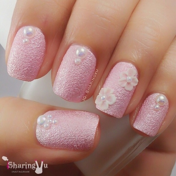 65 lovely Pink Nail Art Ideas - nenuno creative