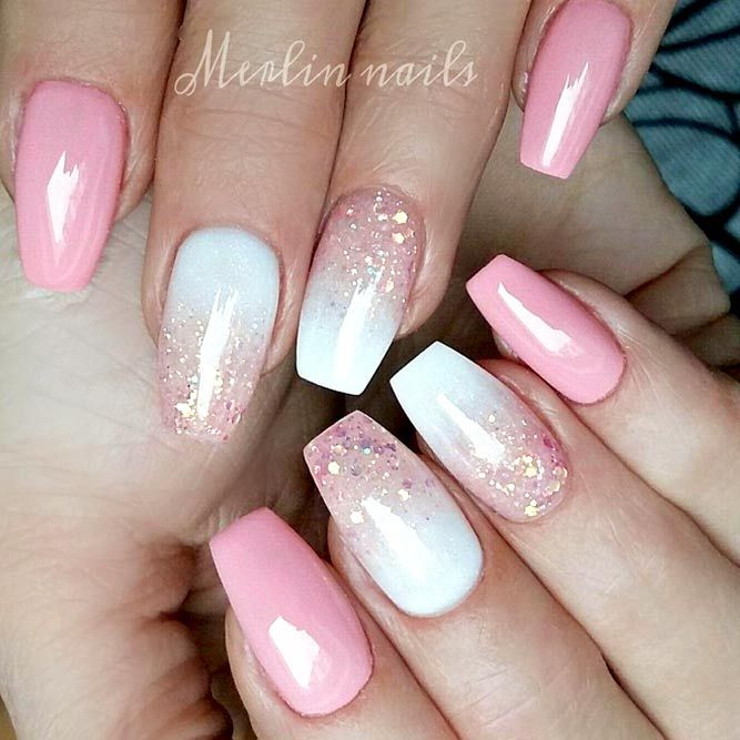 Ombre Glitter Nails Designs To Make Your Look Shiny | Nails