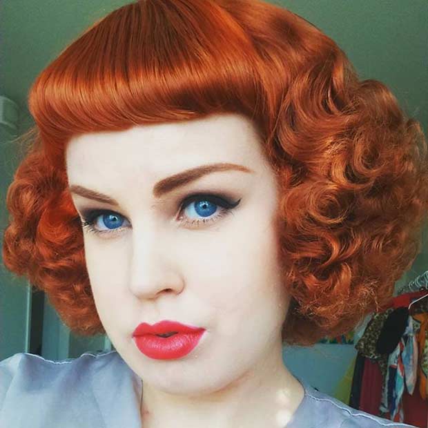 21 Pin Up Hairstyles That Are Hot Right Now | StayGlam