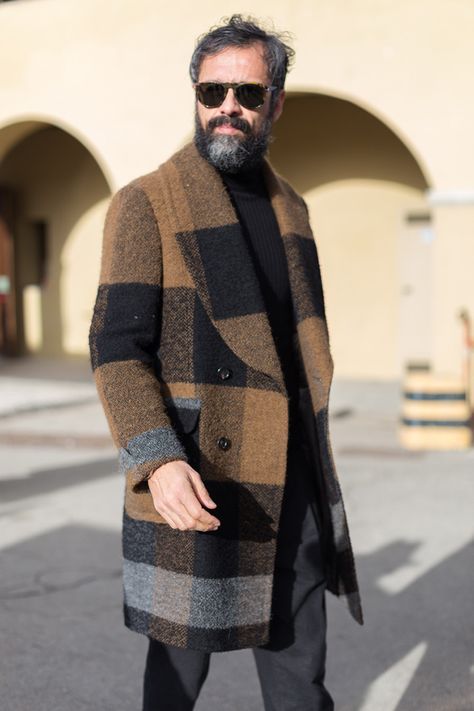 Urban Street Style, Burberry Plaid Coat, Mens Fall Winter Fashion