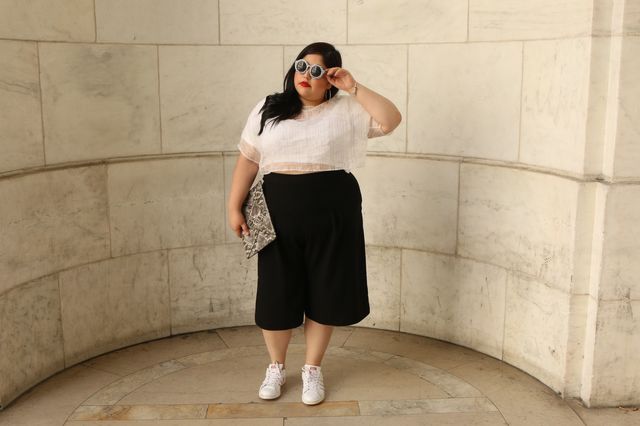 Here are 3 ways to wear culottes if you're plus-size | Revelist