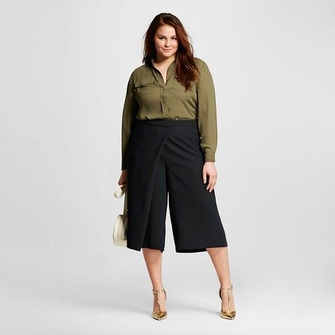 How To Choose Plus Size Culottes For Women | KSISTYLE!