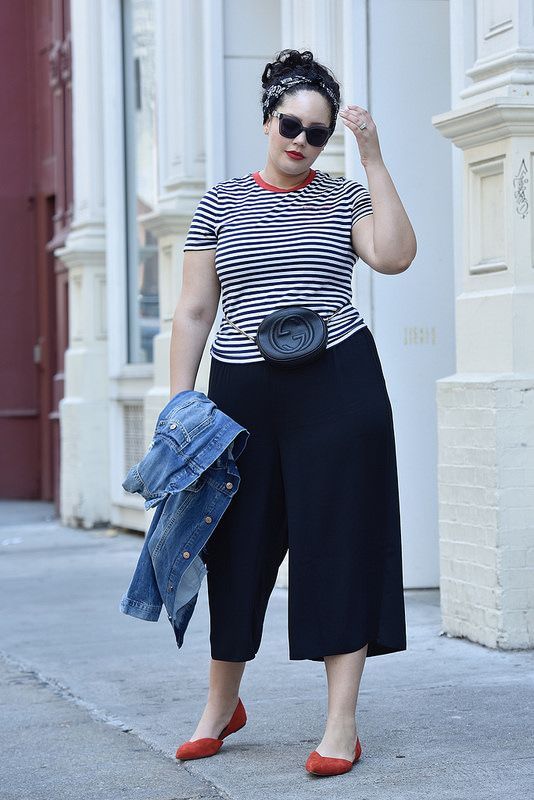 Proof You Need a Pair of Culottes | Wear to Work Plus Size Fashion