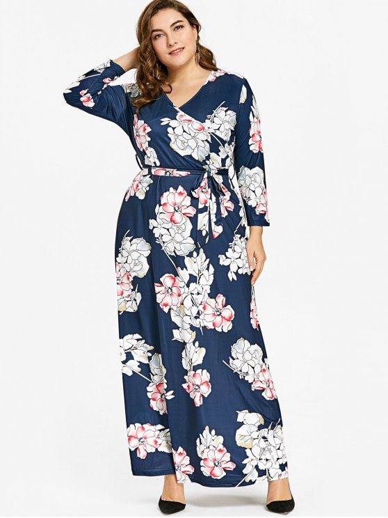 Plus Size Outfits With Floral Prints