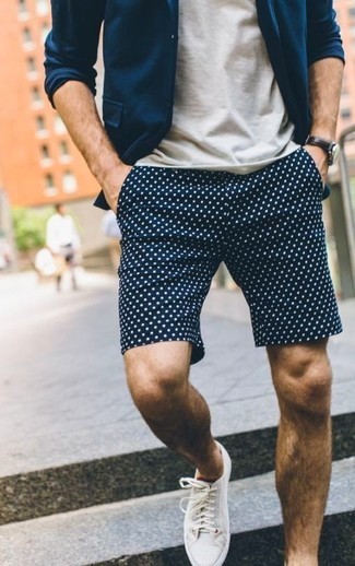 How to Wear Polka Dot Shorts For Men (5 looks & outfits) | Men's