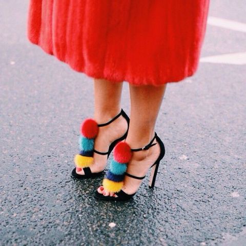 15 Pom Pom Heels For Every Fashionable Girl - Styleoholic