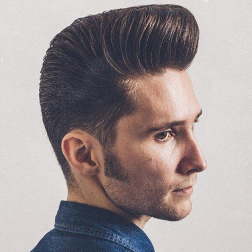 25 Pompadour Hairstyles and Haircuts | Men's Hairstyles + Haircuts 2019