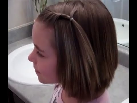 FRONT TWIST PONYTAIL FOR SHORT HAIR! ? - YouTube