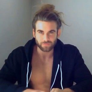 Not many men can pull off the bun. | Perfect Guys!!! | Brock ohurn