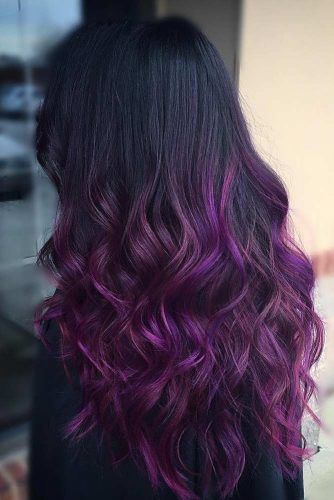 17 Great Ombre Styles for Darker Ombre Hair | Hair | Hair, Purple