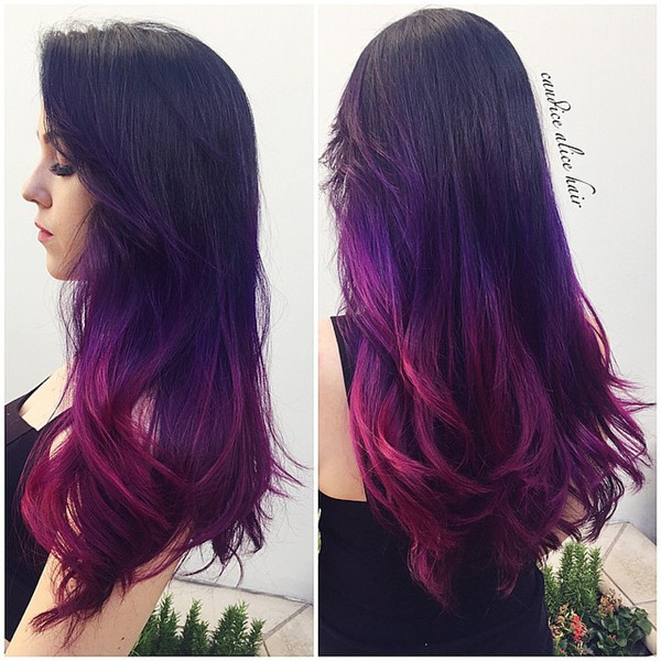 25 Amazing Purple Ombre and Lavender Ombre Hairstyles - Hairstyles