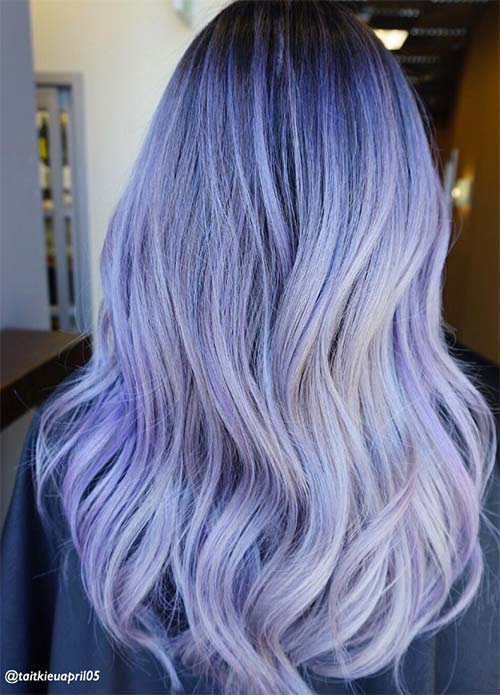50 Lovely Purple & Lavender Hair Colors - Purple Hair Dyeing Tips