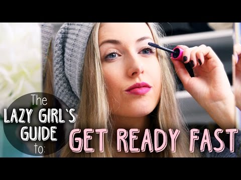 GET READY FAST: Quick Hair, Makeup & Outfit Fixes || Lazy Girl's