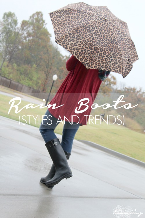 Rain Boot Trends for Fall and Winter!