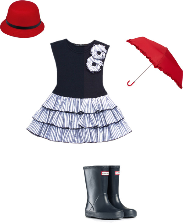 Little Girls Rainy Day Outfit Inspiration | OKC Children's Photographer